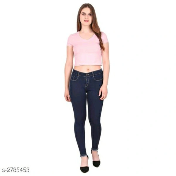 Solid Denim Women's Jeans - 2785453, 28