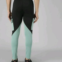 Men's Lycra Dual Colour Track Pants - 30