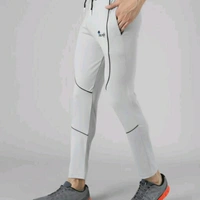 Men's Lycra Grey Track Pant - 32