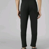Men's Lycra Black Track Pant - 28
