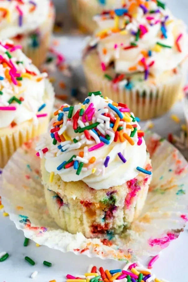 Funfetti cupcake
