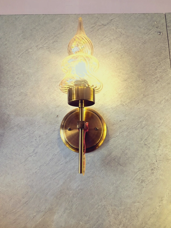 Sri Ram Light House Wallchiere Wall Lamp With Bulb   - Golden Grass
