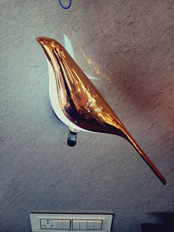 SriRamLight Swing Arm Wall Light Wall Lamp With Bulb - Luxor Gold