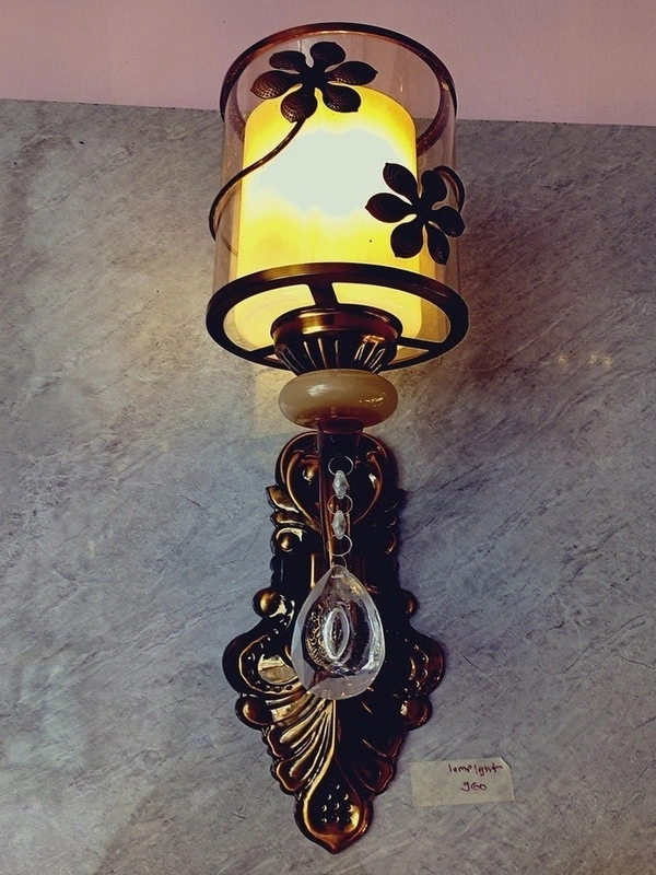 1216 Glass Wall Light - Gold