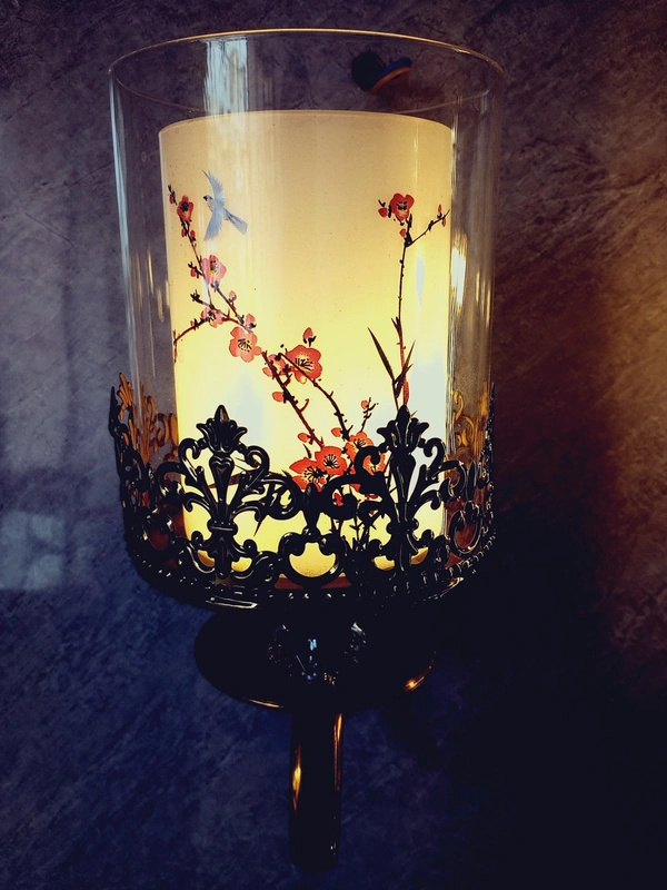 3124 Glass Wall Light - Reef Gold