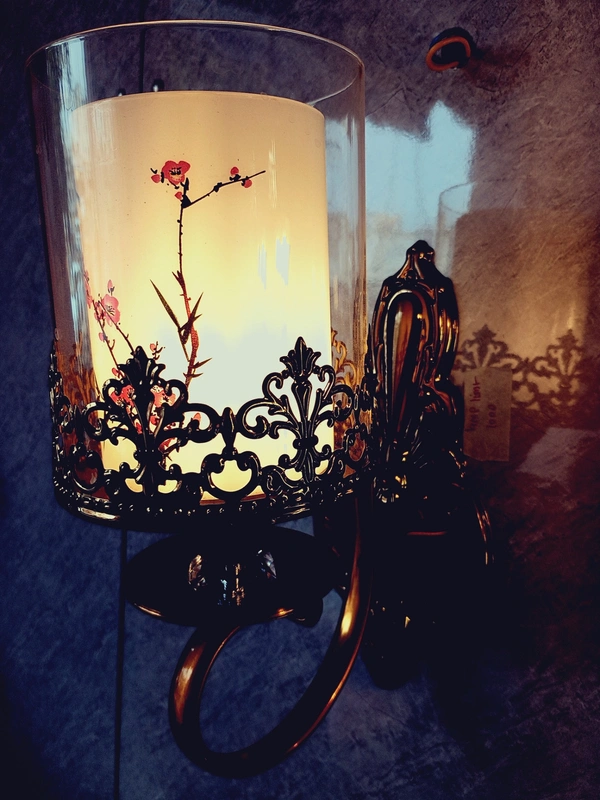 3124 Glass Wall Light - Reef Gold