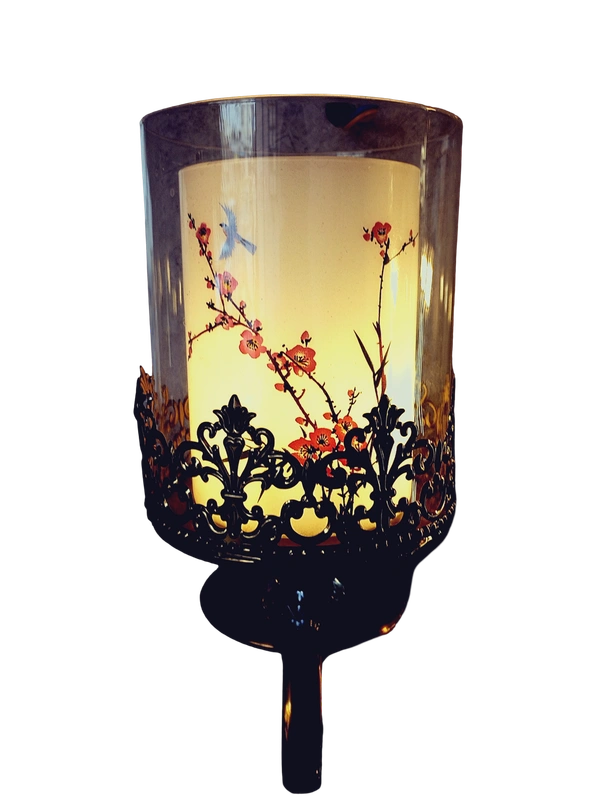 3124 Glass Wall Light - Reef Gold