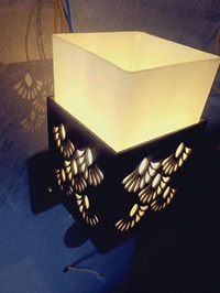 Modern Design Three Shade Wall Lamp With Bulb - Woodrush