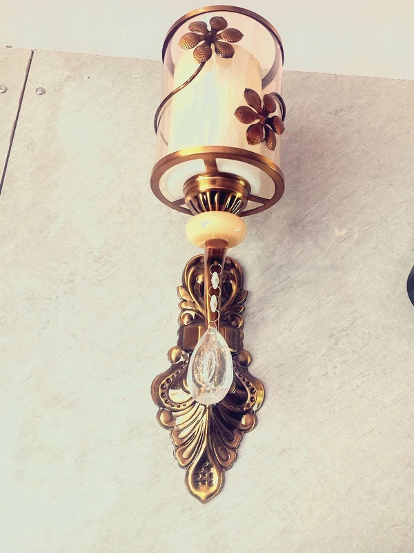 Onecya Royal Fancy Uplight Wall Lamp With Bulb - Woodrush