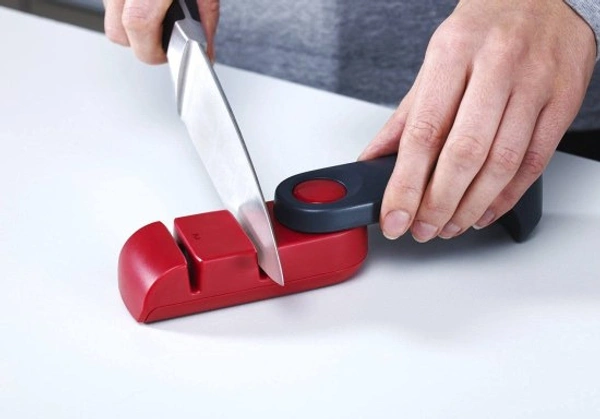 Easy Foldable Manual 2 Stage Knife Sharpener for Kitchen