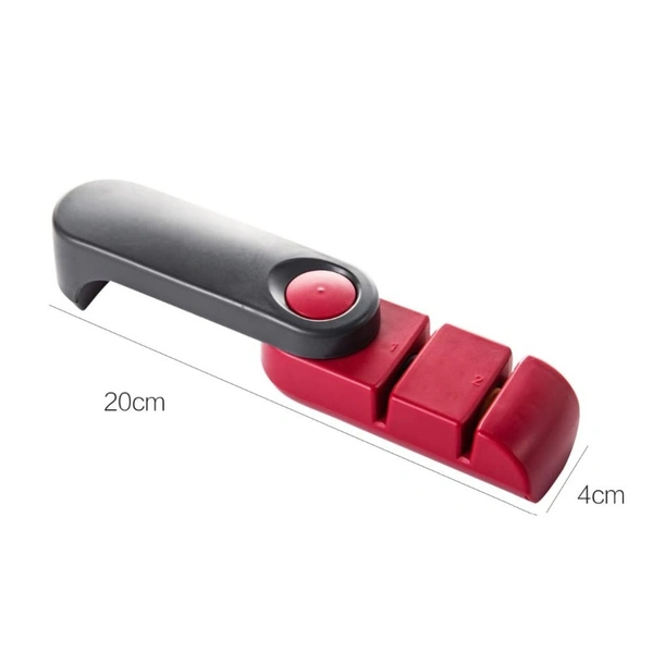 AVM Easy Foldable Manual 2 Stage Knife Sharpener for Kitchen