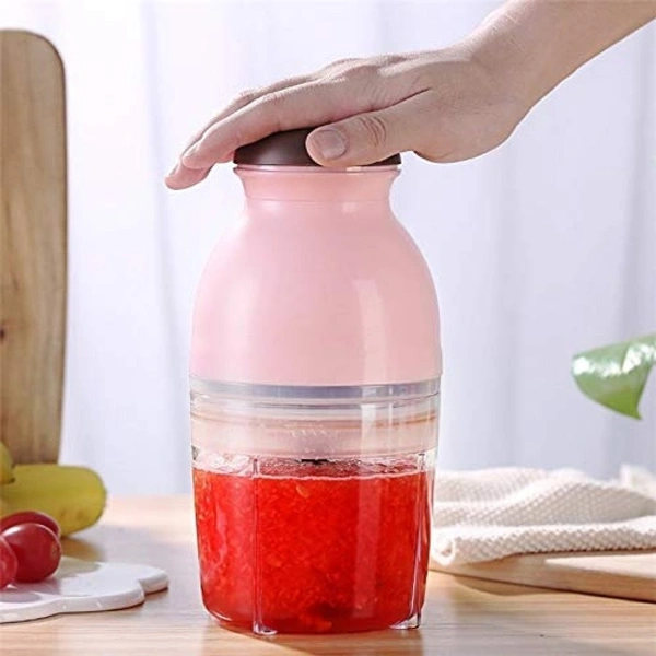 Capsule Cutter | Electric Multi Purpose Vegetable Fruit Blender | Mixer Food Processor | Crusher Meat Grinder Mincer | Electric One Touch Mini Food Processor Blenders | Portable Mini Food Processor Electric Blender