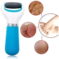 MK Gadgets Foot Roller Callus Remover Hard and Dead Skin Remover Care Feet Care Callus Remover Pedicure for Hard Cracked Skin, Foot Scrubber Roller (Blue) - Cerulean, 16.5*7.5*4.5 cm