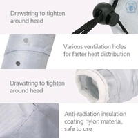 MRT Portable Soft Bonnet Hood Hair Blow Dryer Attachment Head Cover Hot Oil Treatment Hat, Portable Hair Salon Heat Cap for Drying, Styling,Curling