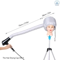 MRT Portable Soft Bonnet Hood Hair Blow Dryer Attachment Head Cover Hot Oil Treatment Hat, Portable Hair Salon Heat Cap for Drying, Styling,Curling
