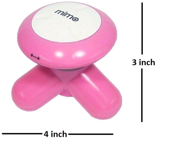 Techno Mini USB Full Body Mini Massager, Vibrator ,Vibration, Portable Compact Full Body Vibration Electric Massager ,Full Body Massager - pink, 13*13*14.5