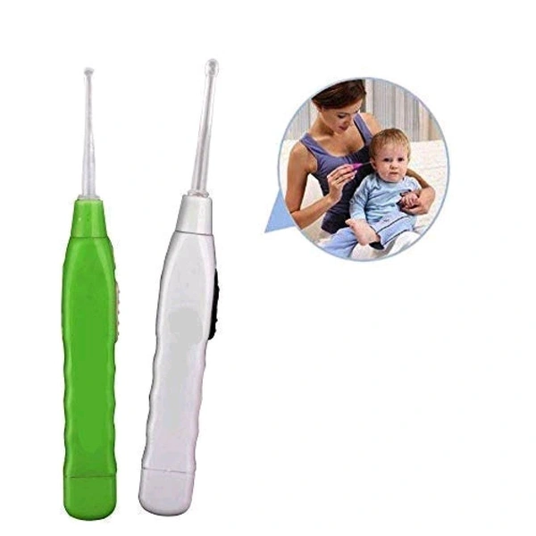 VSRC Earpick LED Flashlight Earpick for Ear Wax Remover and Cleaner Ear Cleaning Tools for Kids and Adults Baby Safe Luminous Visible Ear Spoon Safety Ear Cleaner Ear Pick - Blush Pink, Free