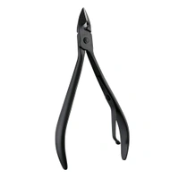 Unicorn Manicure Set Nail Clippers, 12 in 1 Stainless Steel Nail Scissors Grooming Kit with Peeling Knife, Nail Cleaning Knife, Acne needle, Blackhead Tool Leather Travel Case - Black, Free