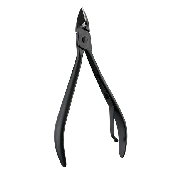 Unicorn Manicure Set Nail Clippers, 12 in 1 Stainless Steel Nail Scissors Grooming Kit with Peeling Knife, Nail Cleaning Knife, Acne needle, Blackhead Tool Leather Travel Case - Black, Free