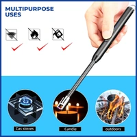 Smart Tech USB Rechargeable Electric Gas Lighter for Kitchen Gas Stove - Silver