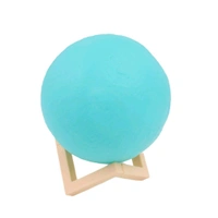 AVM Blue Moon LED Night Lamp – Bedroom Decor with Plastic Stand (15x12 cm)