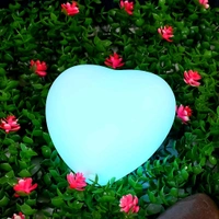 AVM 3D Heart Shape Moon Night Lamp with Stand - Bedroom Decor Light (13x12 cm) | Romantic Home Night Lamp