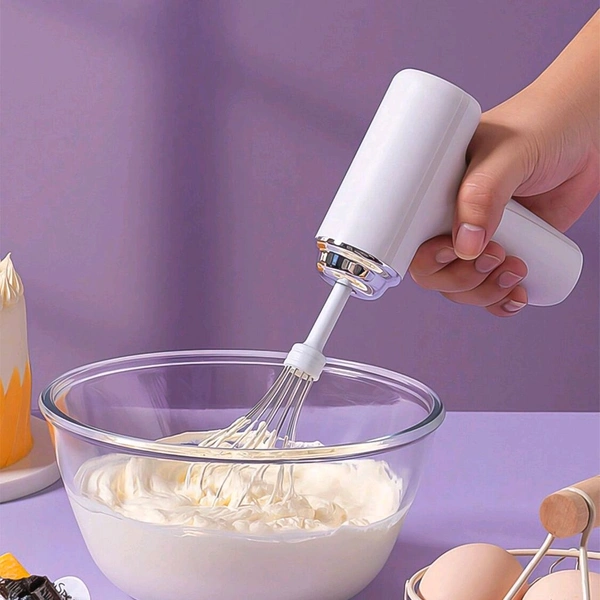 AVM Portable 2813 Wireless Hand Mixer - Rechargeable High Power Whisk & Beater | Wireless Hand Mixer 2813 - Rechargeable Handheld Blender & Whisk