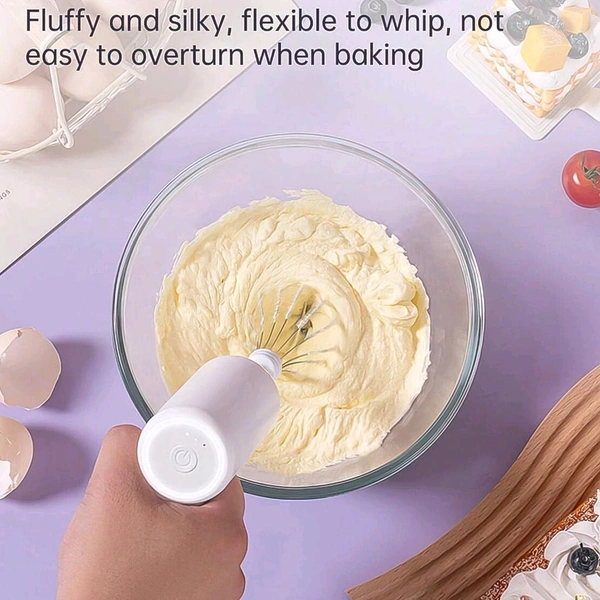 AVM Portable 2813 Wireless Hand Mixer - Rechargeable High Power Whisk & Beater | Wireless Hand Mixer 2813 - Rechargeable Handheld Blender & Whisk
