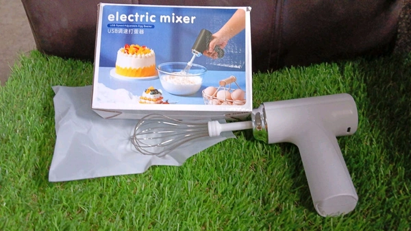 AVM Portable 2813 Wireless Hand Mixer - Rechargeable High Power Whisk & Beater | Wireless Hand Mixer 2813 - Rechargeable Handheld Blender & Whisk