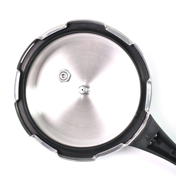 RAYS Aluminium Rays Aura 3.5L Induction Base Pressure Cooker – Easy Open Outer Lid, Heavy Bottom for Healthy Cooking