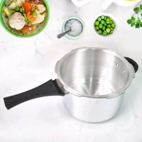 RAYS Aluminium Rays Aura Pressure Cooker 5.5L: Healthy Cooking with Induction Base & Easy Lid