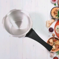 RAYS Aluminium Rays Aura 1.5L Pressure Cooker: Efficient Healthy Cooking with Induction Base
