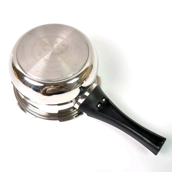 RAYS Stainless Steel Rays Fusion Pressure Cooker: 2.5L Induction Base for Healthy Cooking