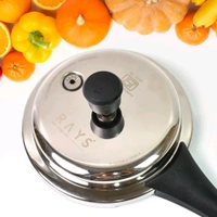 RAYS Stainless Steel Rays Fusion Pressure Cooker: 2.5L Induction Base for Healthy Cooking