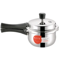 RAYS Stainless Steel Rays Fusion Pressure Cooker: 2.5L Induction Base for Healthy Cooking