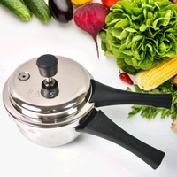RAYS Stainless Steel Rays Fusion Pressure Cooker: 2.5L Induction Base for Healthy Cooking