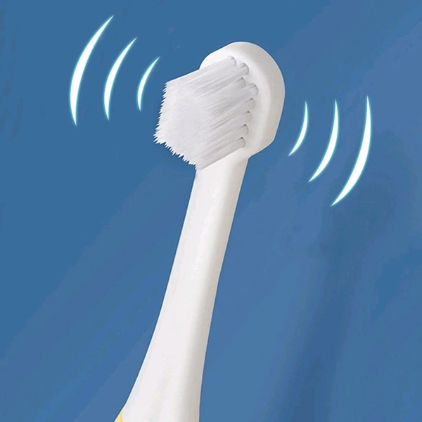 V-Tech Adult Battery-Operated Waterproof Electric Toothbrush with Bonus Replacement Head