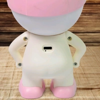 AVM Cute Cartoon LED Desk Night Light – Portable USB Rechargeable Reading Lamp with Flexible Design