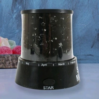 AVM LED Projector Night Light for Kids - Rotating Music Lamp for Bedroom Decor