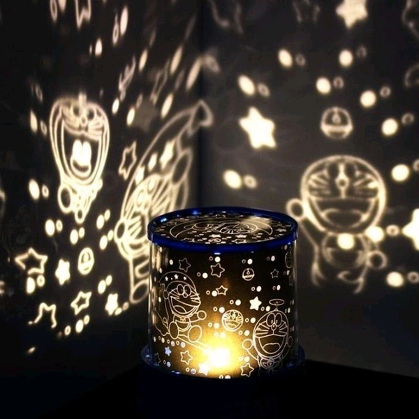 AVM LED Projector Night Light for Kids - Rotating Music Lamp for Bedroom Decor