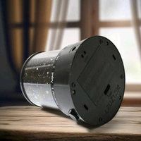 AVM LED Projector Night Light for Kids - Rotating Music Lamp for Bedroom Decor