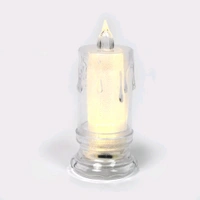 AVM Flameless LED Tea Light Candle for Christmas & Diwali Decor - Smokeless, Safe & Stylish