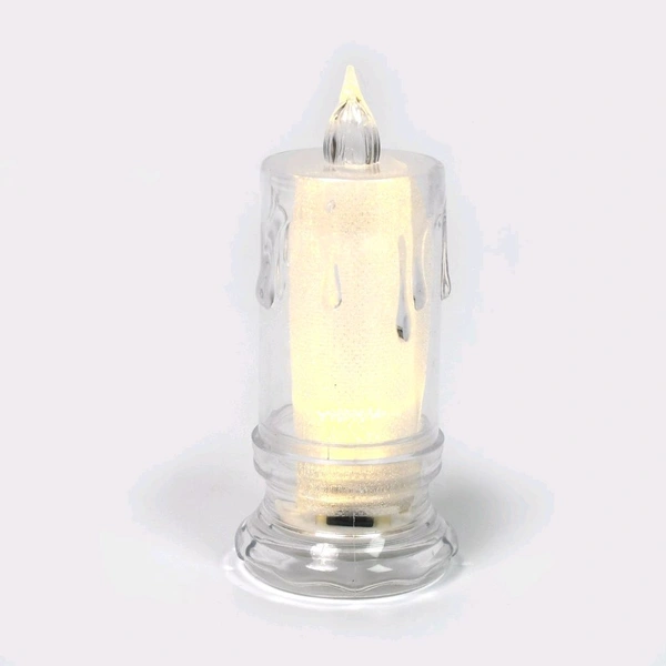 AVM Flameless LED Tea Light Candle for Christmas & Diwali Decor - Smokeless, Safe & Stylish