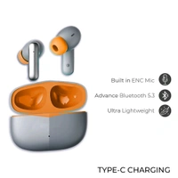 Storm Pods Wireless Earbuds – 24hr Battery, IPX Waterproof, Low Latency Bluetooth for Workouts & Outdoors