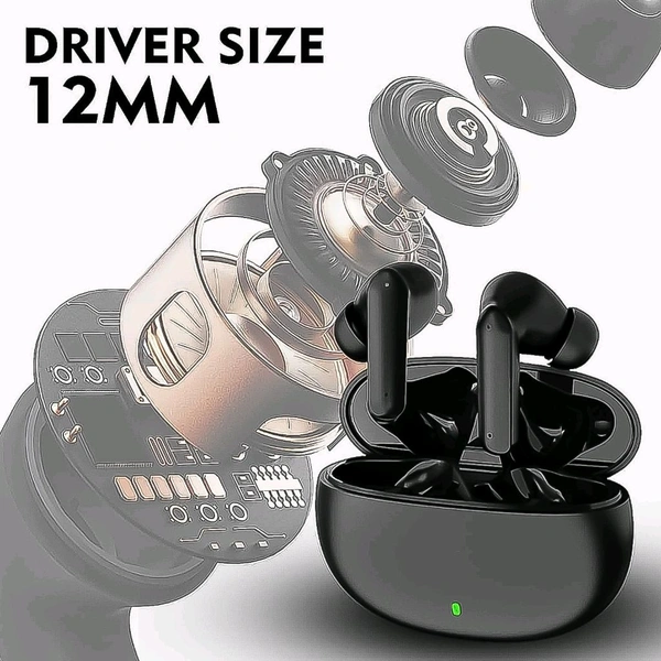 TWS Wireless Bluetooth Fire TWS Earbuds | 30-Hour Battery, Powerful Bass, USB-C Charging