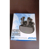 TWS Wireless Bluetooth Fire TWS Earbuds | 30-Hour Battery, Powerful Bass, USB-C Charging