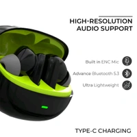 TWE High-Quality True Wireless Earbuds | Low Latency, Durable Bluetooth Headset for Active Lifestyles