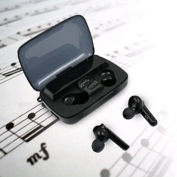 Touch Control Wireless Earbuds with Digital LED Display, Mic & Flashlight – Ultimate Audio Gear