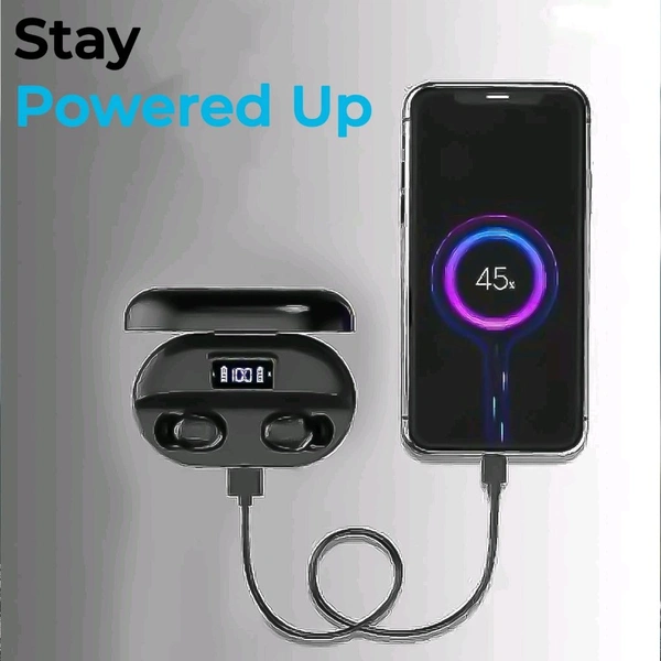 TWS Best TWS Earbuds with Dual Pairing & ENC – Long Battery Life for Seamless Listening | True Wireless Earbuds with Mic, Dual Pairing & ENC – Perfect for Long Listening