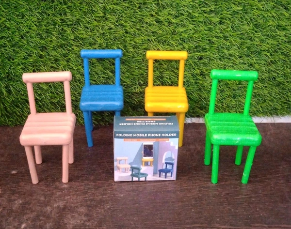 AVM COMBO Universal Cell Phone Holder - Mini Chair Stand for Desktop Compatibility with All Phones (2PCS)